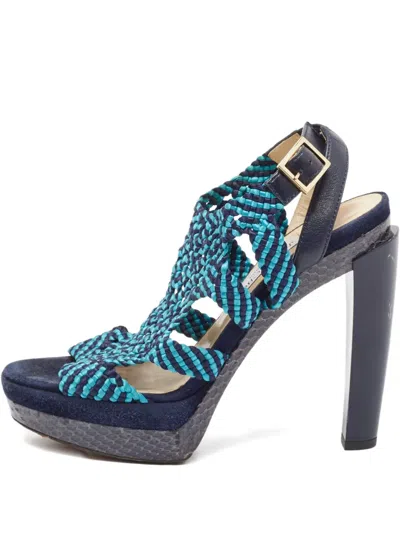 Pre-owned Jimmy Choo 1081606 Blue