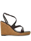 Jimmy Choo 110mm Ayla Espadrilles In Brown
