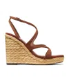 Jimmy Choo Ayla 110 In Brown