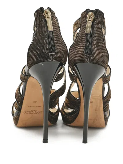 Pre-owned Jimmy Choo 110mm Karla Sandals