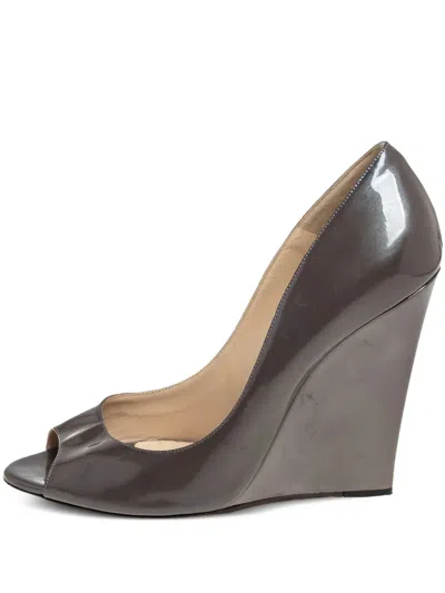 Pre-owned Jimmy Choo 115mm Leather Sandals