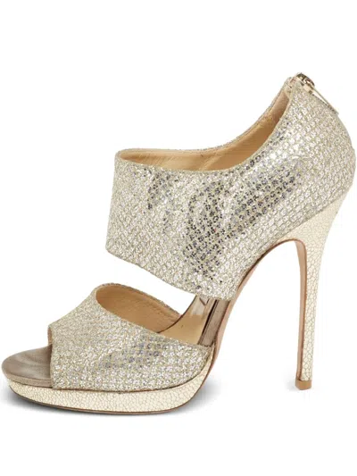 Pre-owned Jimmy Choo 120mm Embellished Sandals
