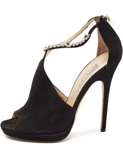 Pre-owned Jimmy Choo 120mm Leather Sandals