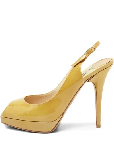 Pre-owned Jimmy Choo 120mm Slingback Sandals