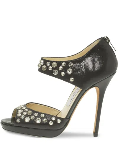 Pre-owned Jimmy Choo 120mm Stud-embellished Sandals
