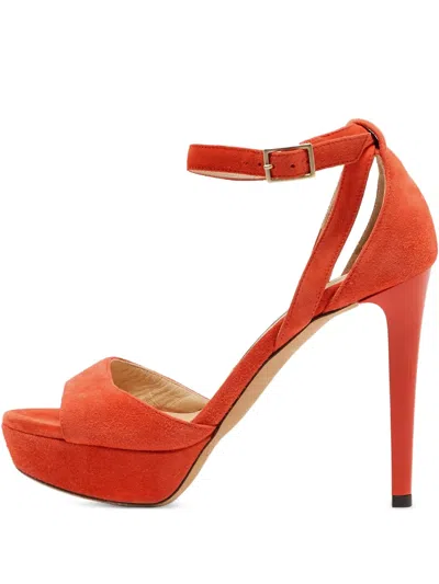 Pre-owned Jimmy Choo 120mm Suede Sandals