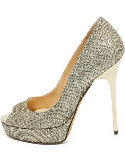 Pre-owned Jimmy Choo 125mm Leather Heeled Pumps