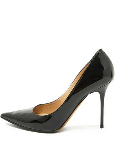 Pre-owned Jimmy Choo 125mm Patent-leather Pumps