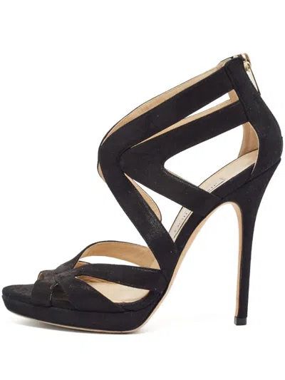 Pre-owned Jimmy Choo 125mm Suede Sandals