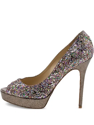 Pre-owned Jimmy Choo 130mm Leather Pumps