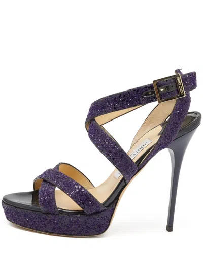 Pre-owned Jimmy Choo 130mm Leather Sandals
