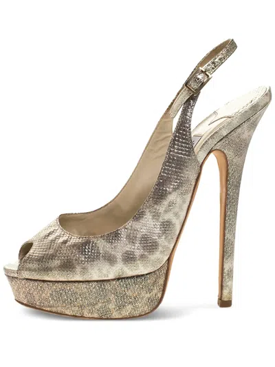 Pre-owned Jimmy Choo 150mm Leopard-print Heeled Sandals