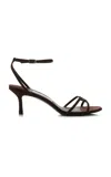 Jimmy Choo Leo 1998 65 Leather Heeled Sandals