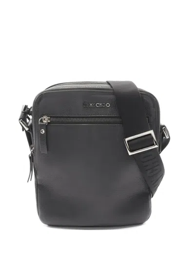 Pre-owned Jimmy Choo 2010s Leather Shoulder Bag In Black