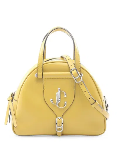 Pre-owned Jimmy Choo 2010s Small Varenne Tote Bag In Yellow