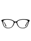 Jimmy Choo Demo Cat Eye Ladies Eyeglasses Jc379 0807 54 In Black