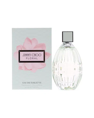 Jimmy Choo 3oz Floral Edt In Transparent