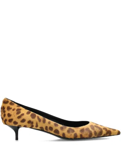 Jimmy Choo Amelia 40 Leopard-print Calf Hair Pumps In Animal Print