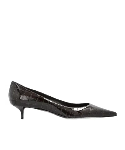 Jimmy Choo 40mm Amelia Pumps In Transparent