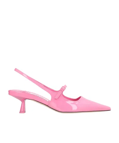 Jimmy Choo 40mm Didi Pumps In Pink