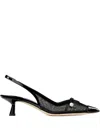 Jimmy Choo 45mm Amita Sling-back Pumps