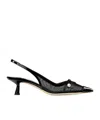 Jimmy Choo Amita Pointed Toe Pumps In Black
