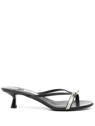 Jimmy Choo Open-toe High-heeled Sandals In Black