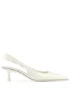 Jimmy Choo 50mm Amel Pumps In White