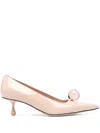 Jimmy Choo 50mm Orb Pumps In Neutrals