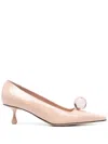Jimmy Choo 50mm Orb Pumps In Neutrals