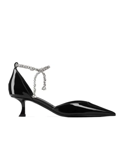 JIMMY CHOO JIMMY CHOO STEVIE 50 EMBELLISHED PUMPS