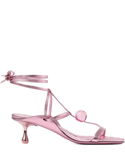 JIMMY CHOO 50MM ZYRA SANDALS