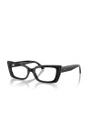 Jimmy Choo 51mm Cat Eye Optical Glasses In Brown