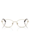 Jimmy Choo 51mm Oval Optical Glasses In Multi