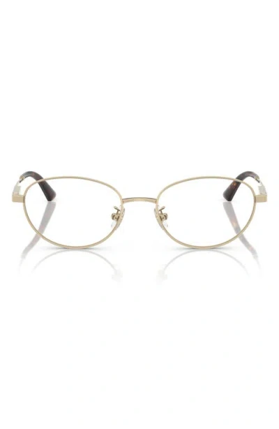 Jimmy Choo 51mm Oval Optical Glasses In Multi