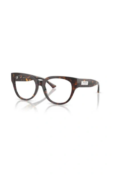 Jimmy Choo 51mm Phantos Optical Glasses In Black