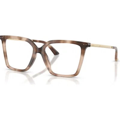 Jimmy Choo 52mm Cat Eye Optical Glasses In Purple
