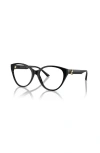 Jimmy Choo 52mm Phantos Optical Glasses In Black