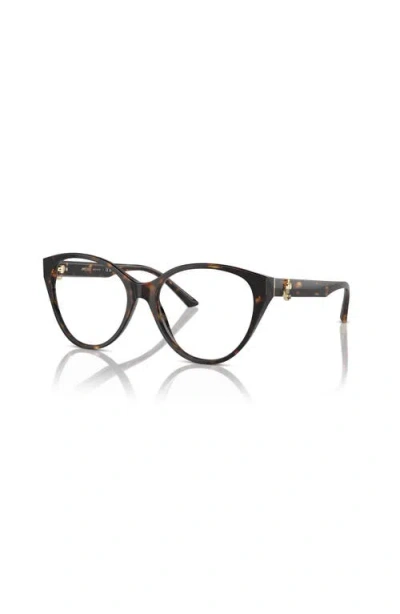 Jimmy Choo 52mm Phantos Optical Glasses In Brown