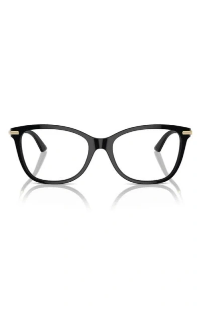 Jimmy Choo 52mm Pillow Optical Glasses In Black
