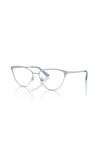 Jimmy Choo 53mm Cat Eye Optical Glasses In Multi