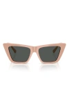 Jimmy Choo 53mm Cat Eye Sunglasses In Pink