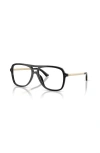 Jimmy Choo 53mm Pilot Optical Glasses In Black