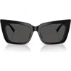 Jimmy Choo 54mm Butterfly Sunglasses