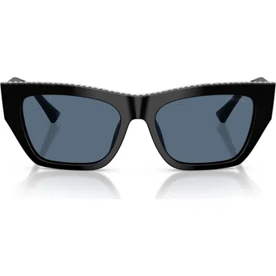 Jimmy Choo 54mm Cat Eye Sunglasses In Multi