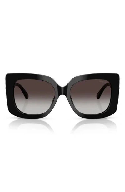 JIMMY CHOO JIMMY CHOO 54MM GRADIENT BUTTERFLY SUNGLASSES