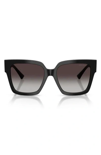 Jimmy Choo 54mm Gradient Square Sunglasses In Orange