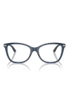 Jimmy Choo 54mm Pillow Optical Glasses In Blue