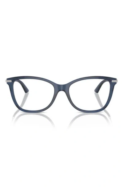 Jimmy Choo 54mm Pillow Optical Glasses In Blue