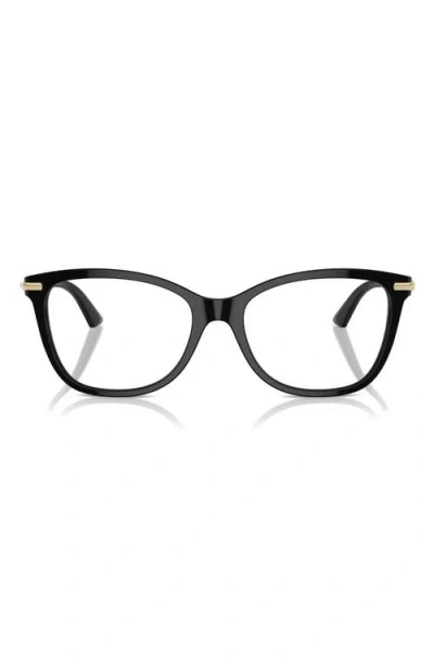 Jimmy Choo 54mm Pillow Optical Glasses In Black